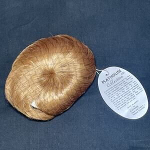 NWT PLAYHOUSE "William" Doll Wig Size 14-15 Strawberry Partial Cap Modacrylic